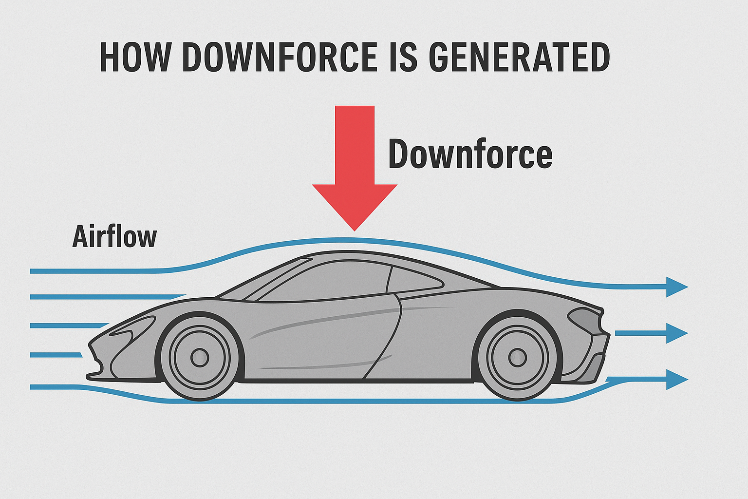 how downforce works
