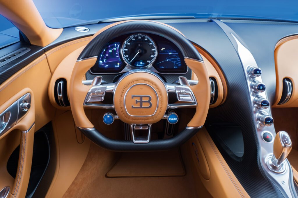 Bugatti Chiron Driver seat