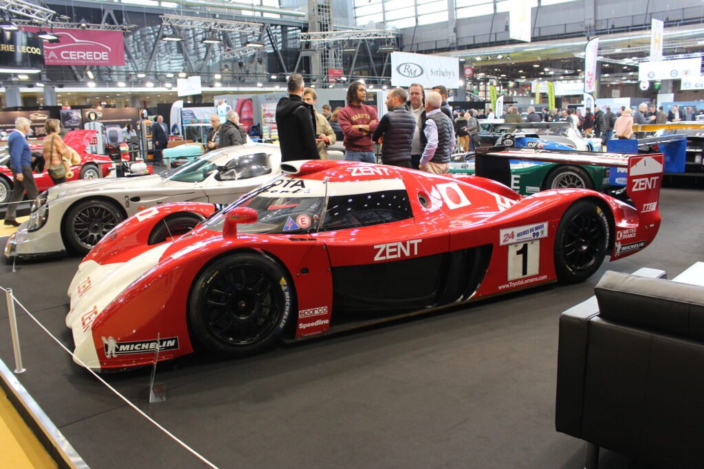Toyota GT one on display