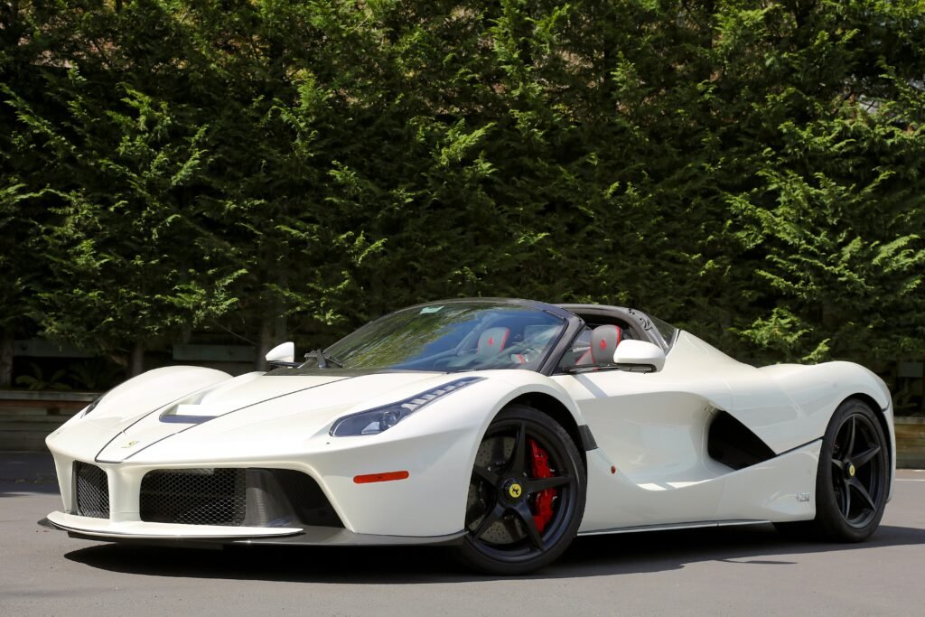 White LaFerrari Aperta
