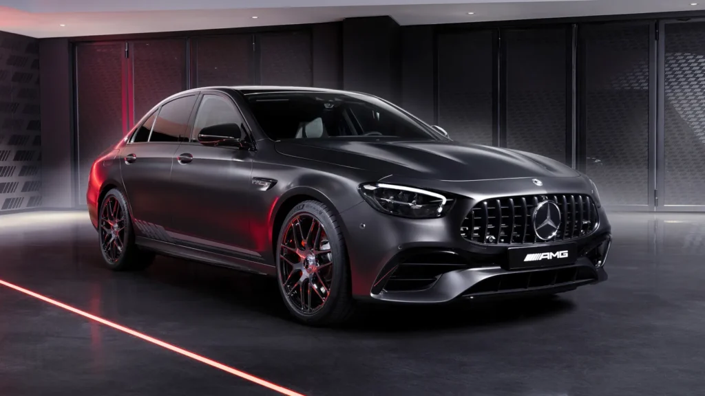 Black Mercedes-AMG E63 S Final Edition