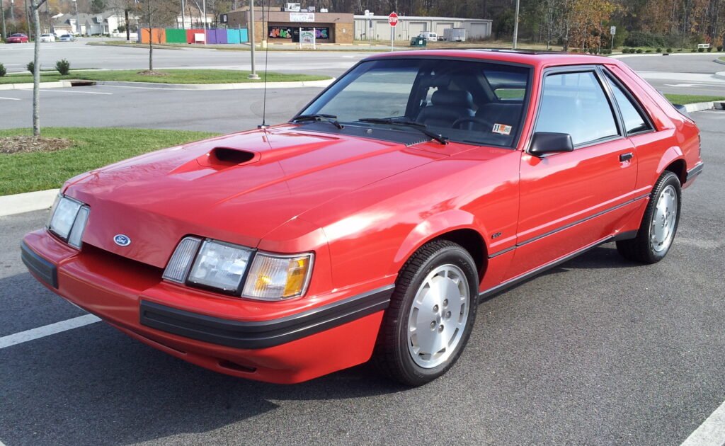 Red Mustang SVO