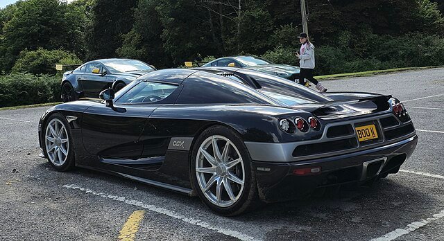 Black Koenigsegg CCX
