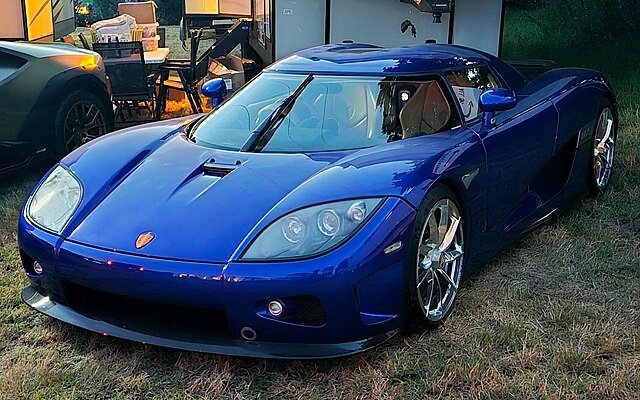 Blue Koenigsegg CCX