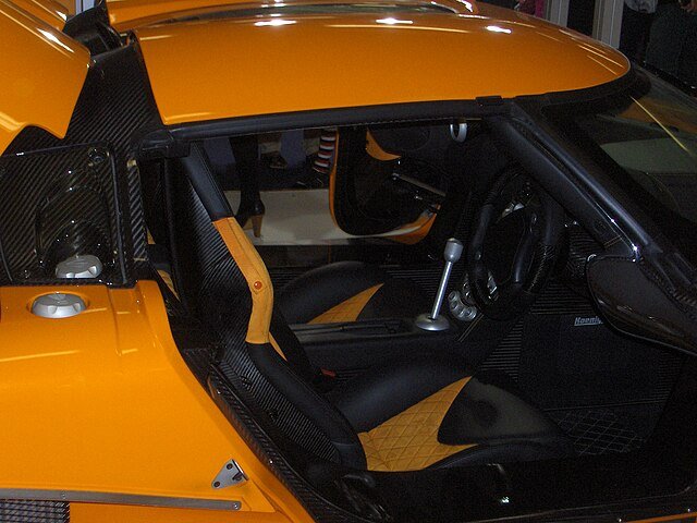Koenigsegg CCX interior