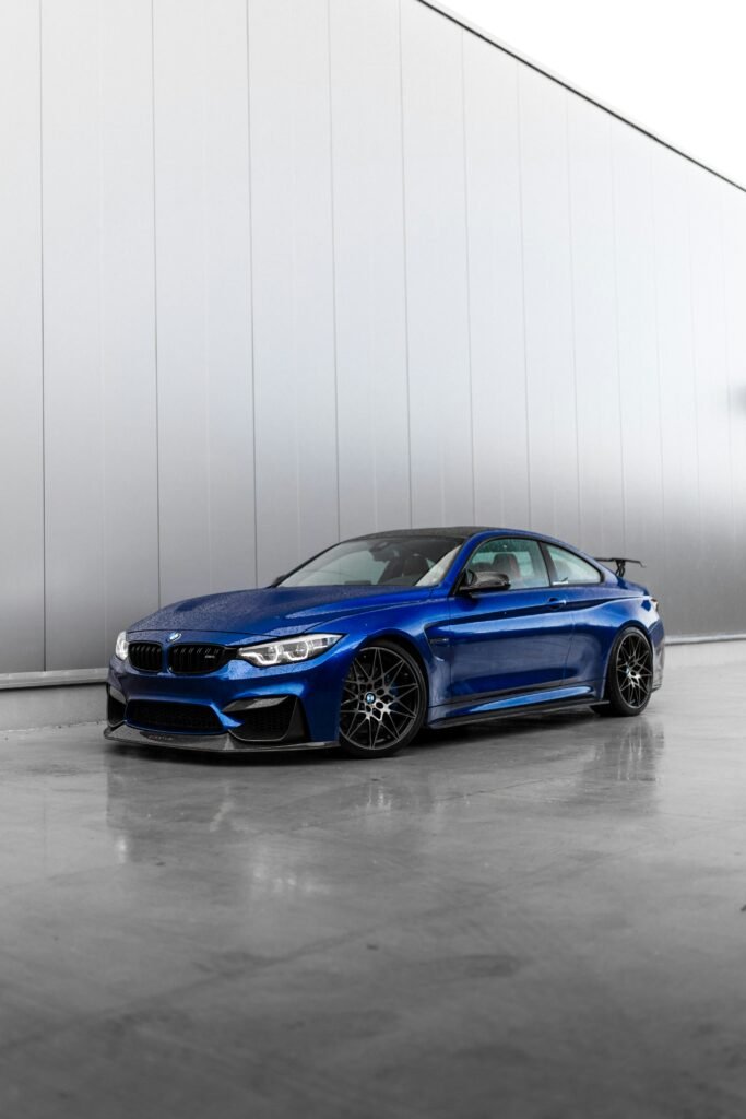 Tuned Blue BMW