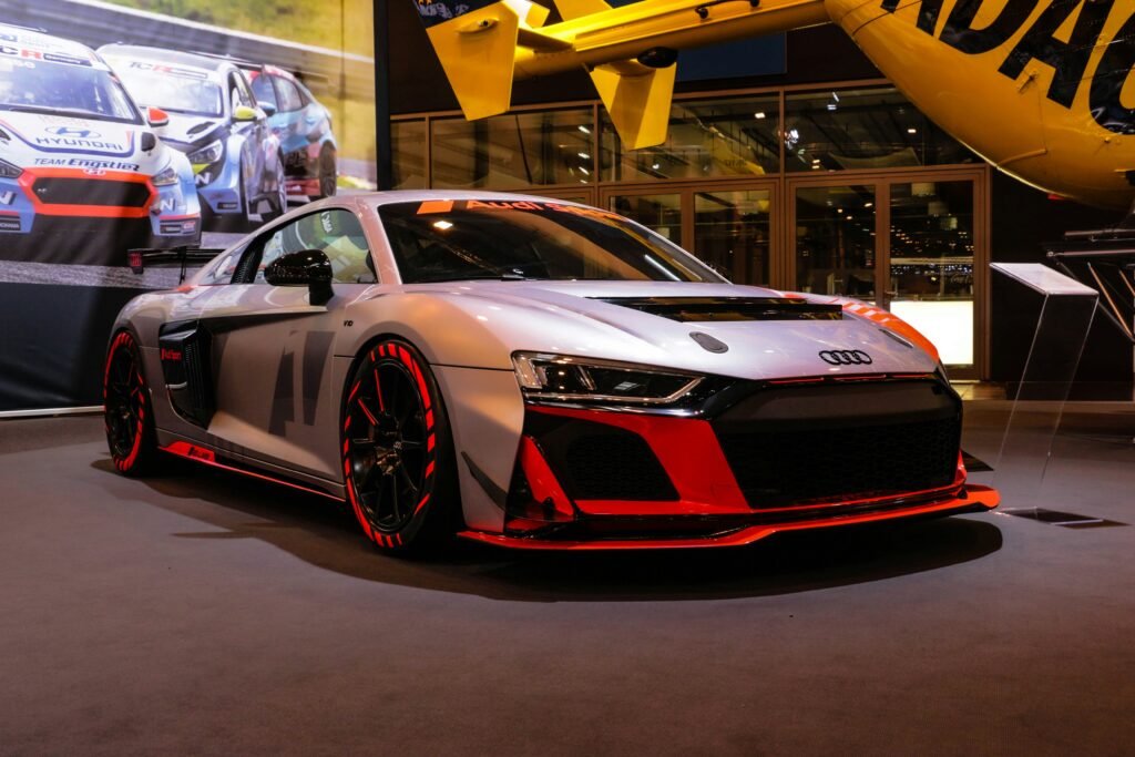 Audi R8 race car
