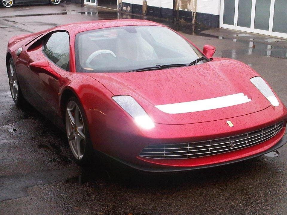 Red Ferrari SP12 EC