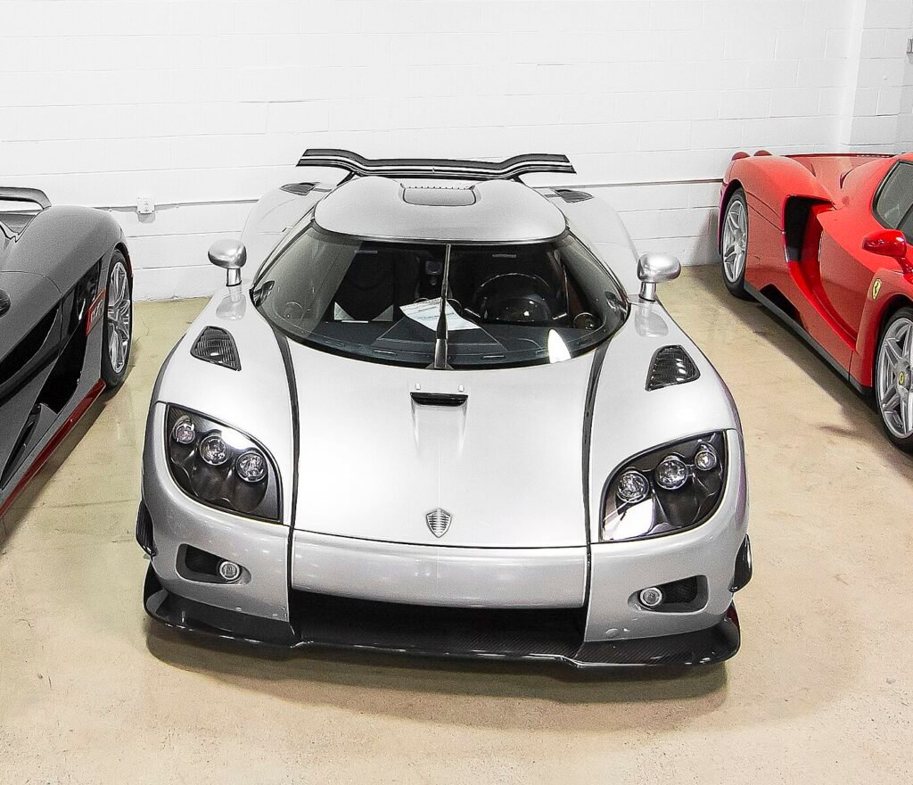 White Koenigsegg CCXR Trevita