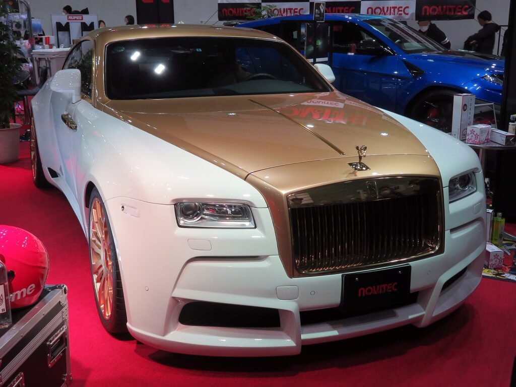 White novitec rolls Royce