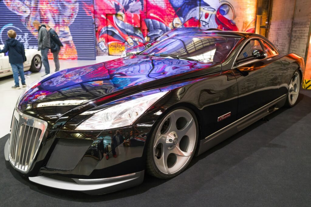 Black Maybach Exelero
