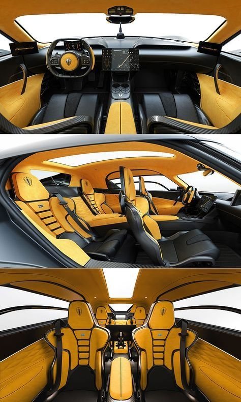 Koenigsegg Gemera interior