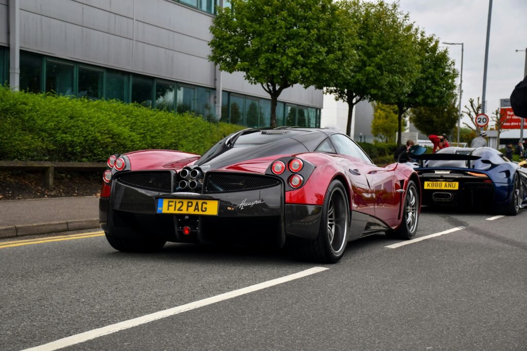 Pagani Huayra back aerodynamics