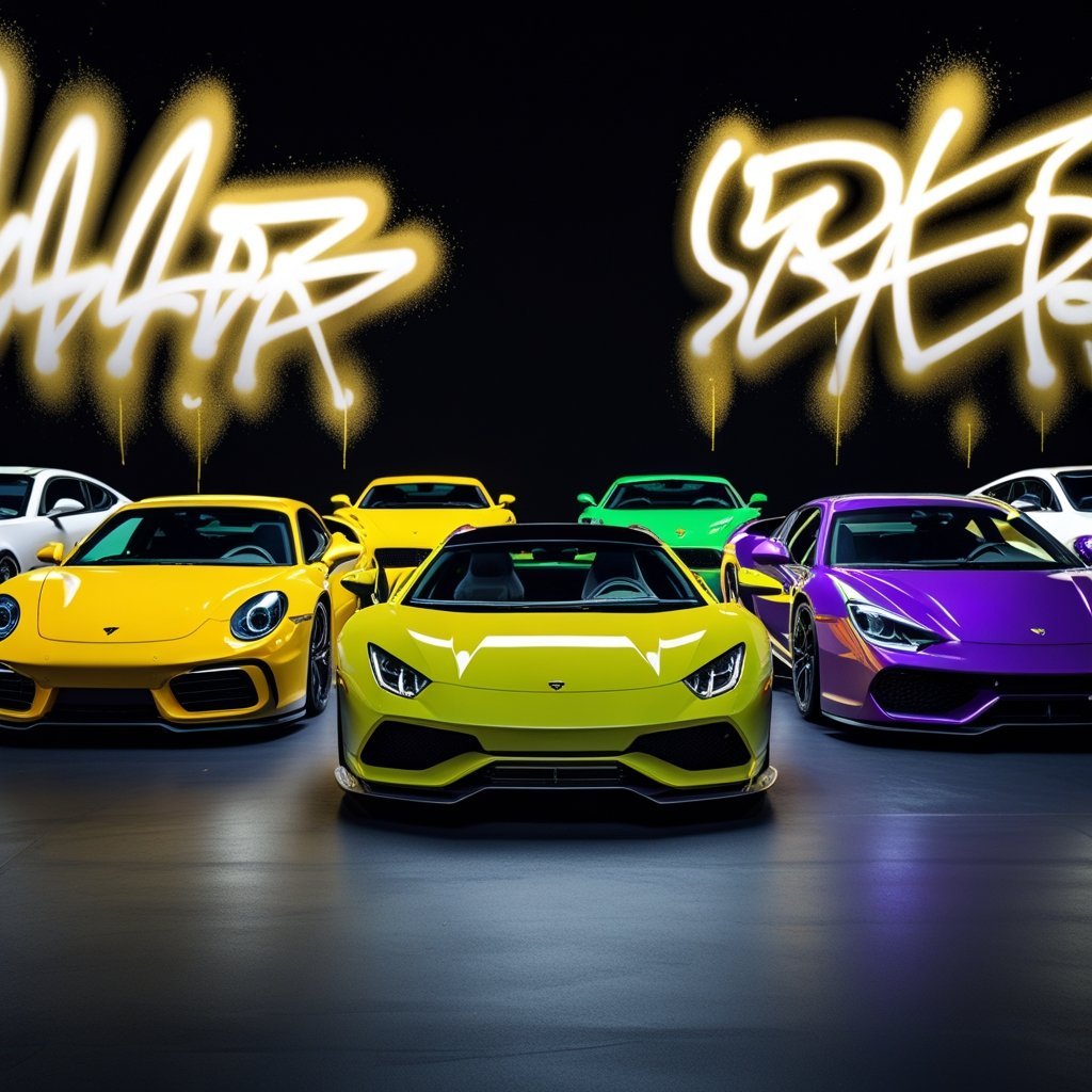 Colour Spectrum of Limited Edition Cars