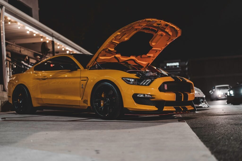Yellow Mustang