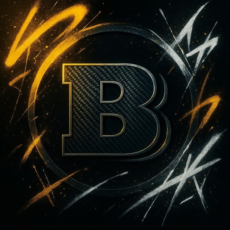 Brabus logo in grafiti