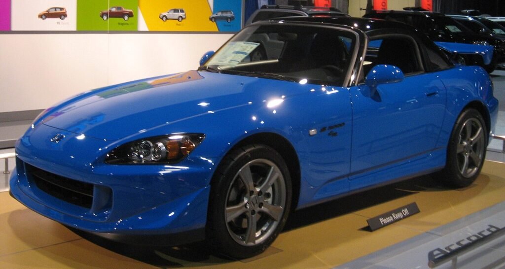 Blue Honda S2000 CR (2008)