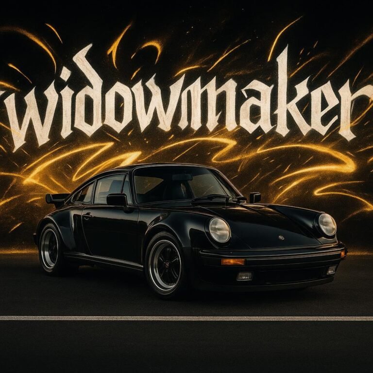 Porsche 930 Turbo widowmaker