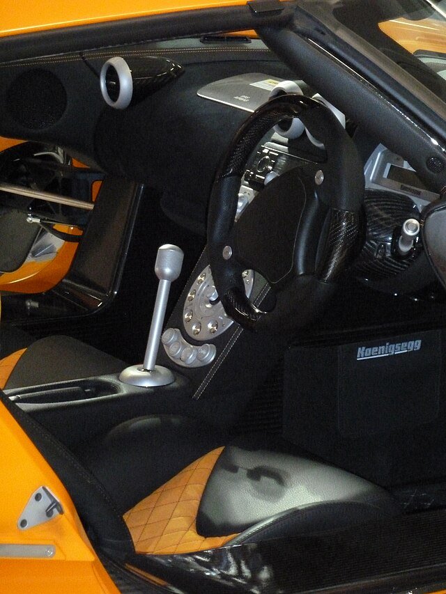 Koenigsegg CCX interior