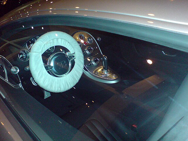 Bugatti veryon interior 