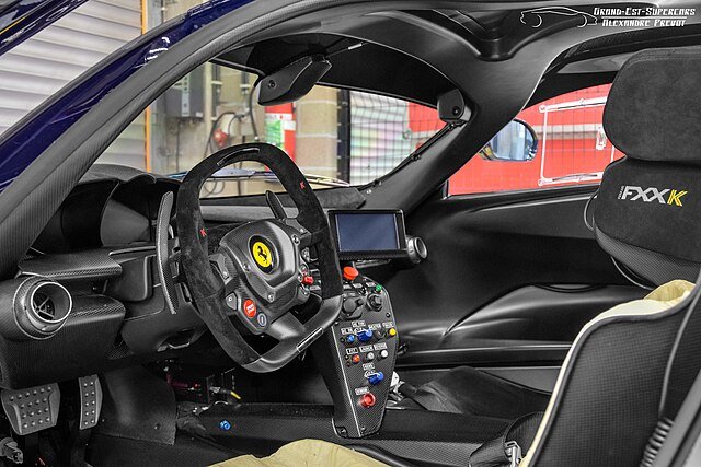 Ferrari FXXK interior