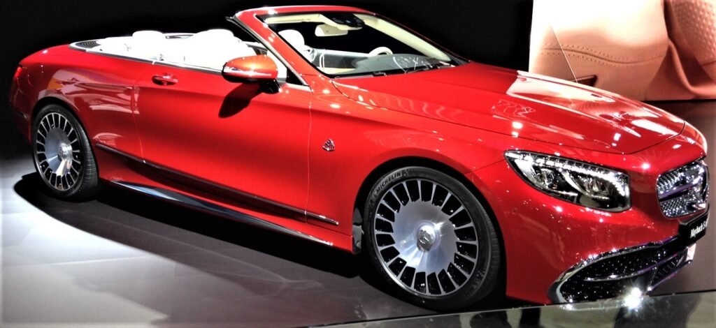 Red Maybach s650