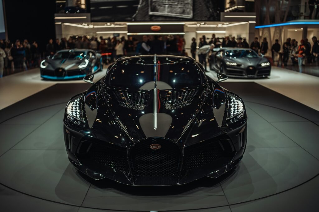 Black Bugatti la voiture noire