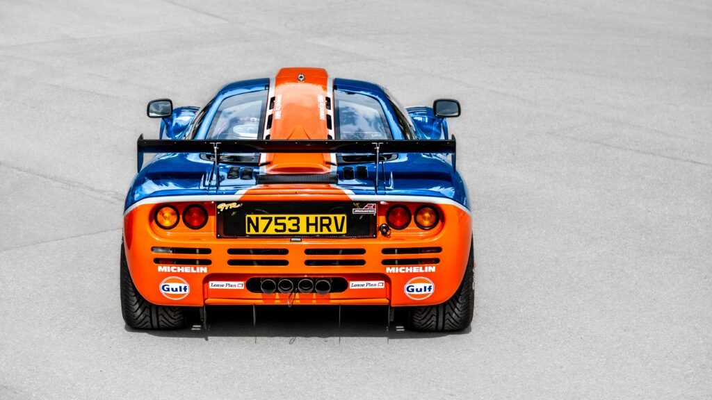 orange mclaren f1