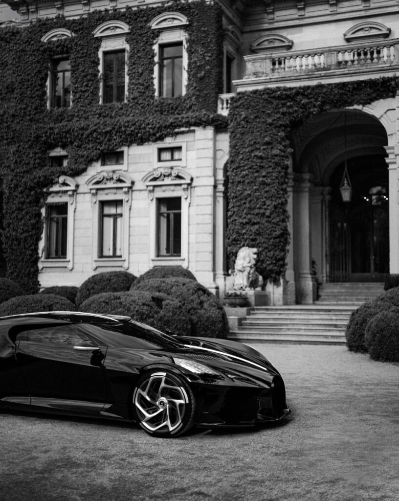 black Bugatti La Voiture Noire 