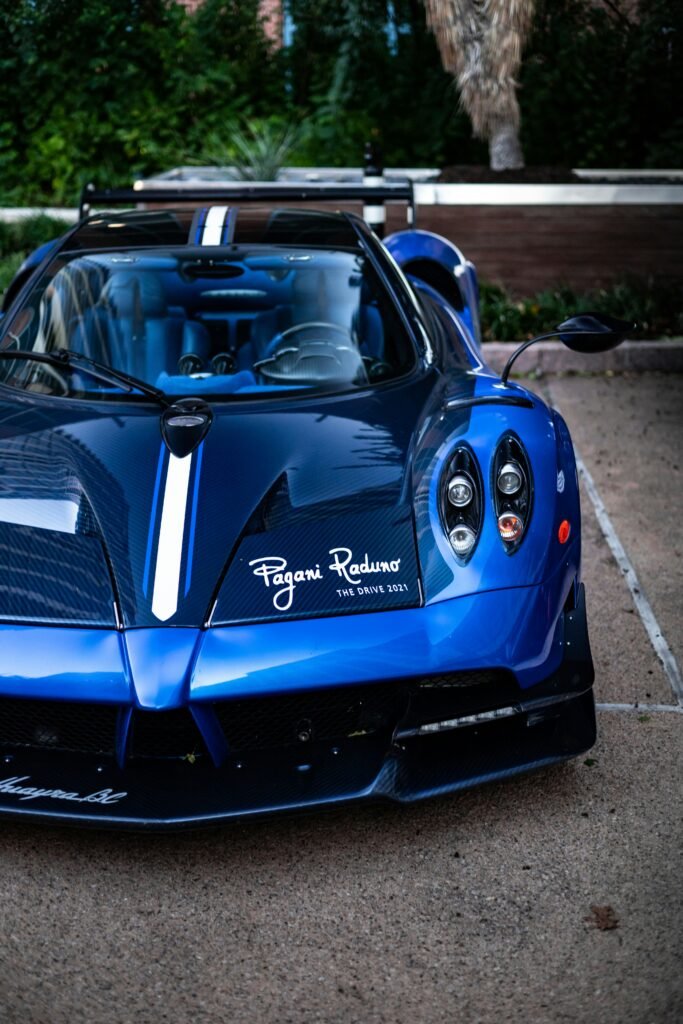 Blue Pagani