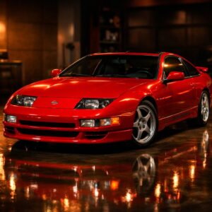 Red Nissan 300xz
